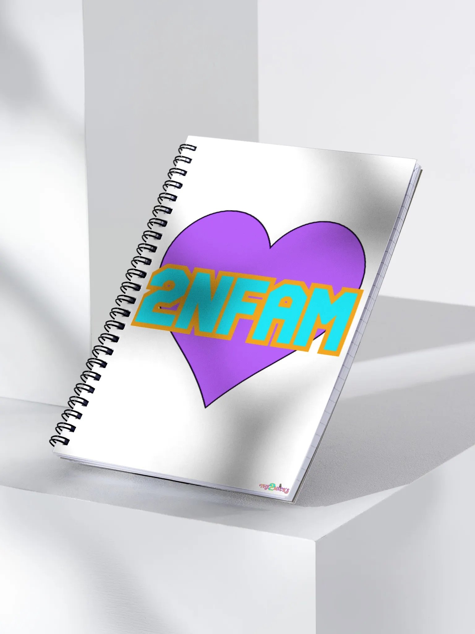 2NFAM Heart Notebook product image (4)