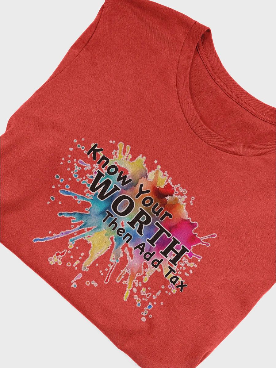 Know Your Worth T-shirt product image (3)