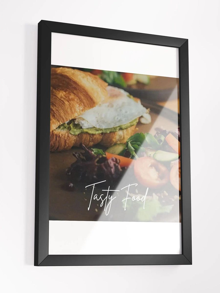 Wall Art Tasty Food Framed High-Quality Matte Poster (in) product image (3)