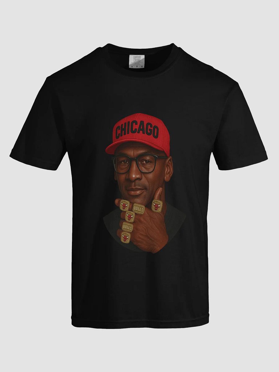 Chicago Bulls Rings Illustration T-Shirt product image (5)
