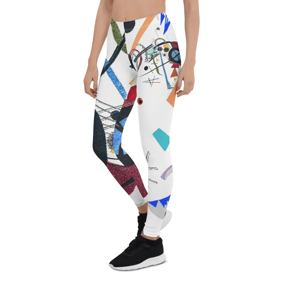 Abstract Lithographic Pattern Design leggings - V1 product image (4)