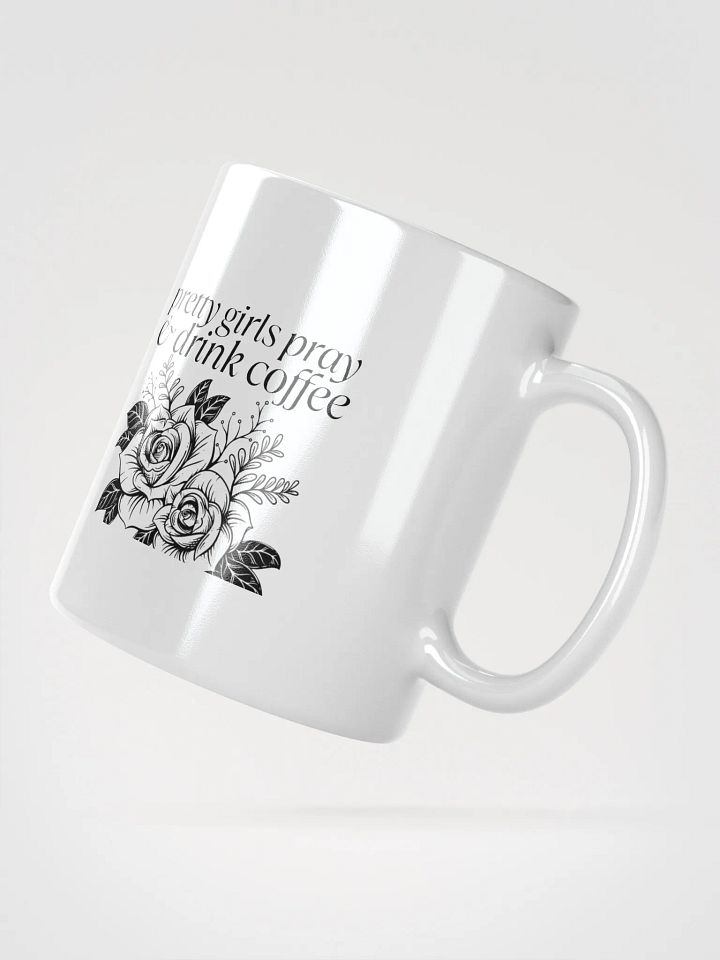 Pretty Girls Pray Elegance in Bloom Mug product image (6)