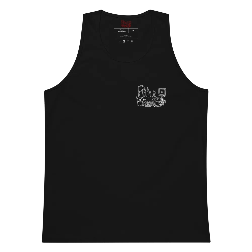 Maltese cross and skull tank top product image (1)