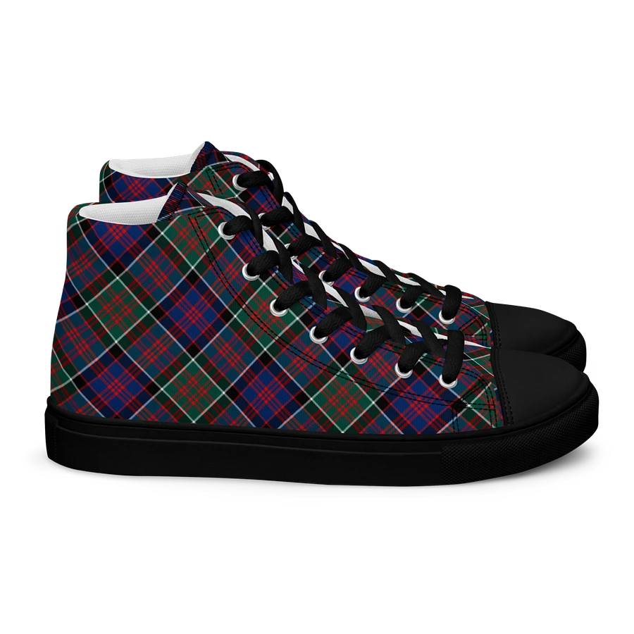 MacDonald Clanranald Tartan Men's High Top Shoes product image (3)