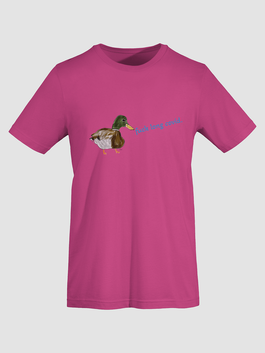 Duck F*CK Long Covid Unisex T-Shirt product image (41)