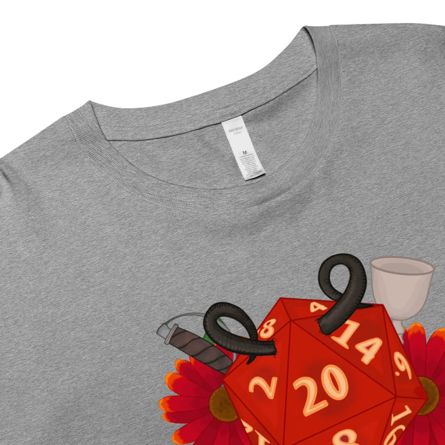 Wyll Inspired DND Die Crop Top product image (36)
