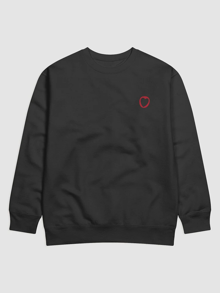 thanks for being here! Sweatshirt (Red) product image (12)