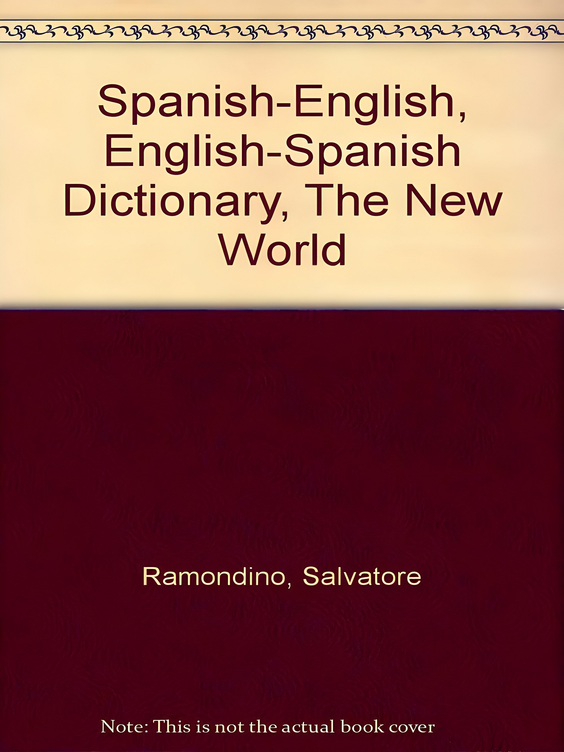 Spanish-English, English-Spanish Dictionary, The New World (Spanish Edition) product image (1)