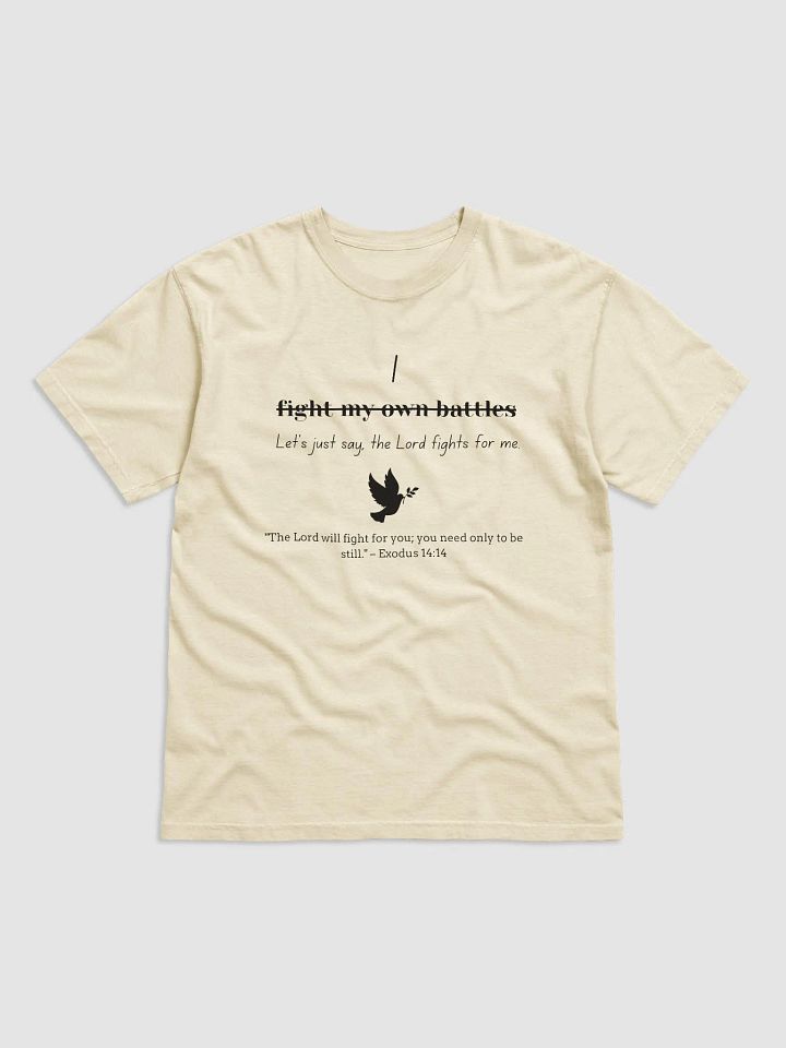 The Lord Fights for Me - Faith Unisex Tee product image (1)