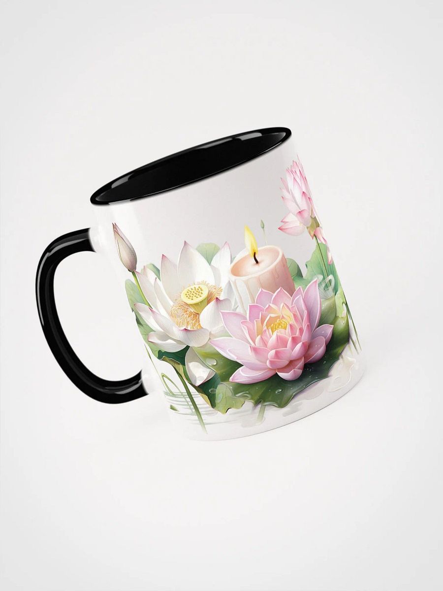 Lotus Serenity Accent Mug product image (2)