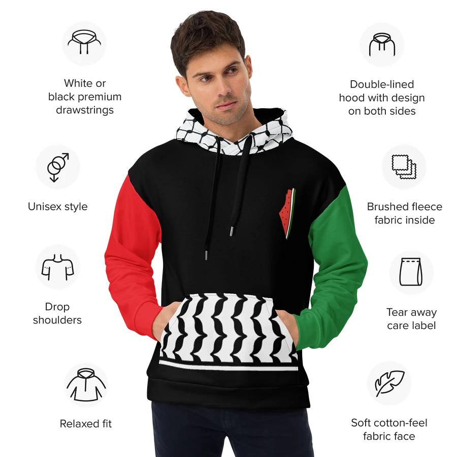 Color Block Unisex Hoodie product image (6)