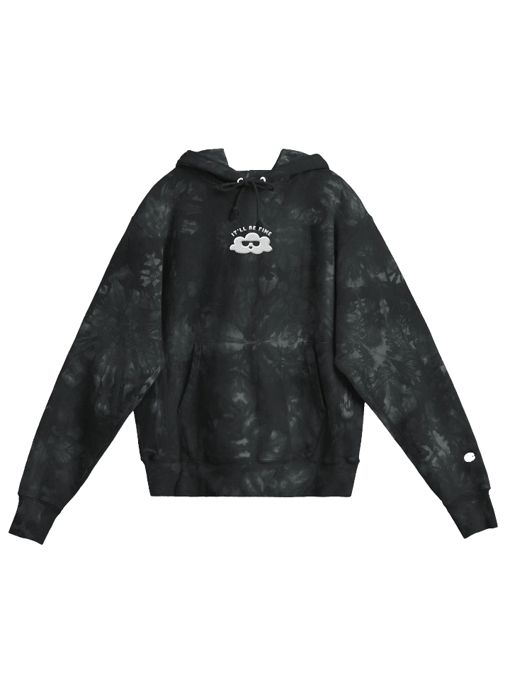 It'll Be Fine Tie Dye Hoodie (embroidered) product image (1)