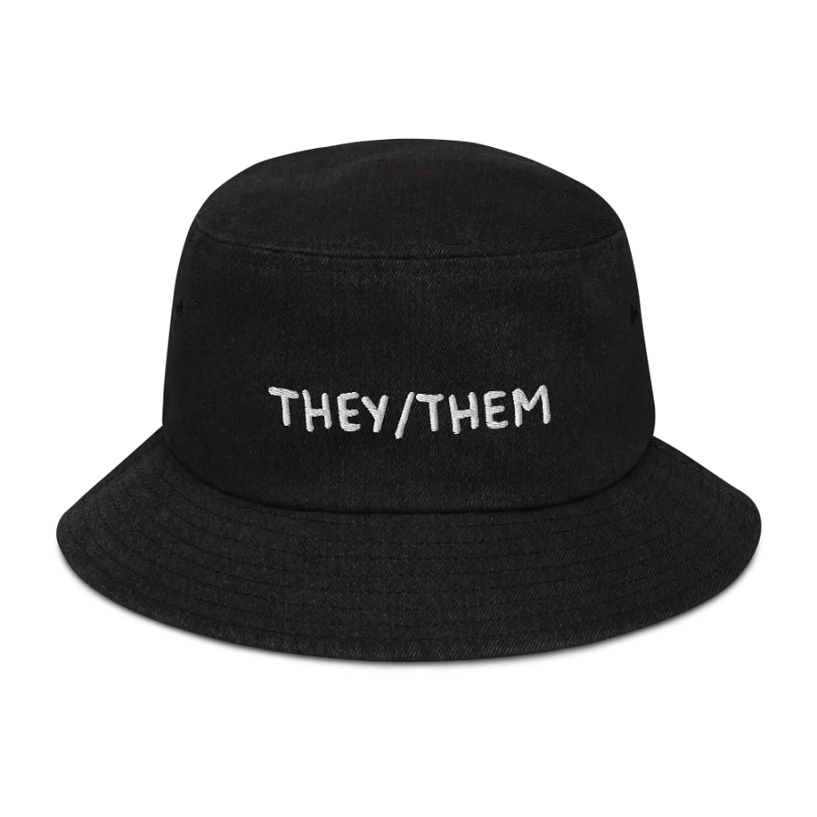 They/Them Bucket Hat product image (1)