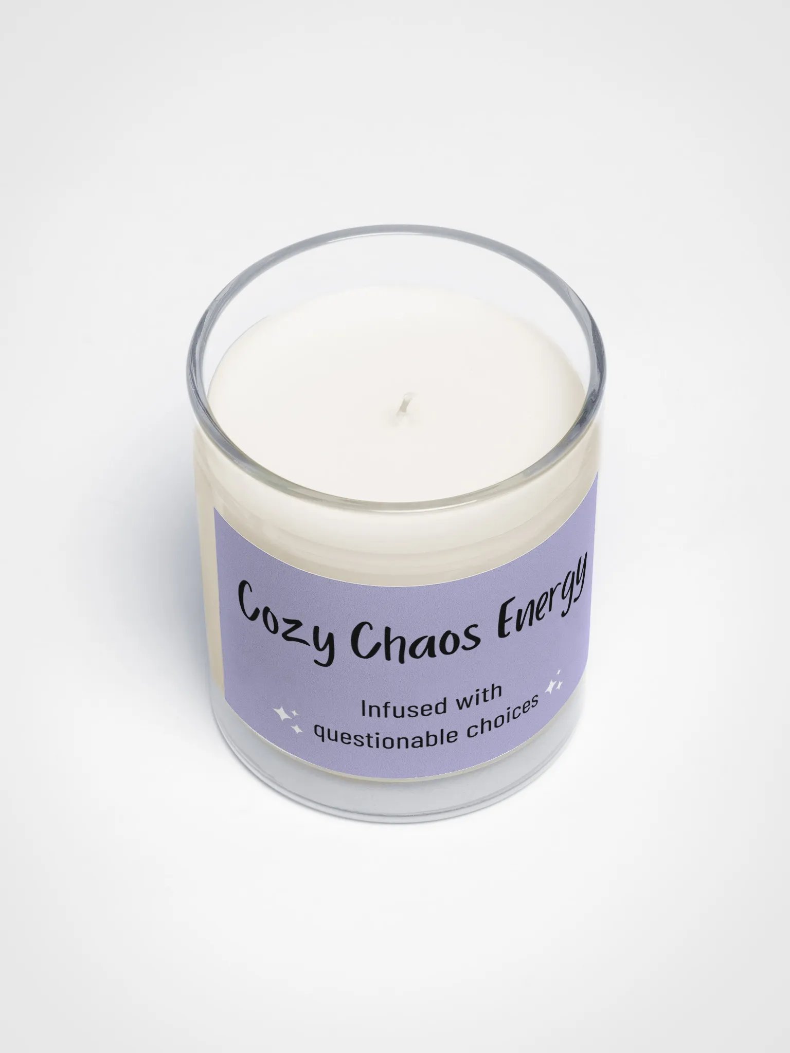 “Cozy Chaos Energy” Soy Candle product image (3)