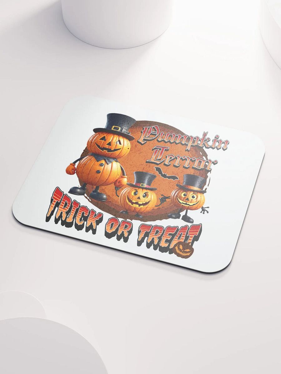 Pumpkin Terror Trick Or Treat Mouse Pad product image (3)