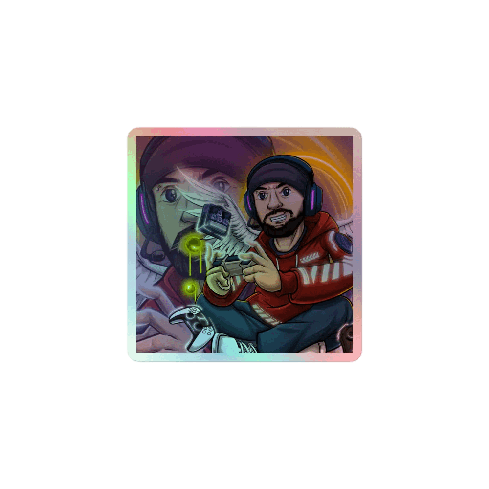 Gaming Cherub Sticker product image (1)