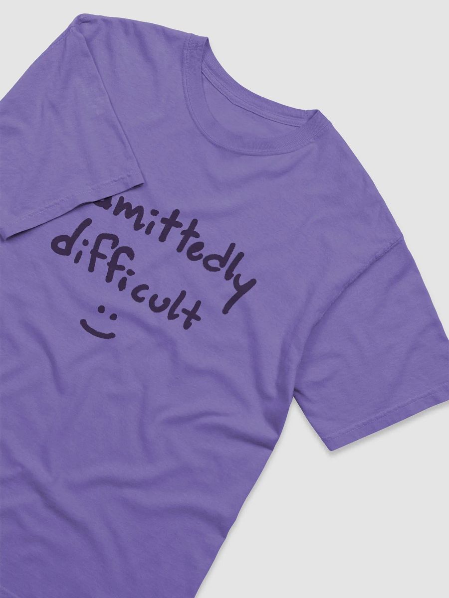 admittedly difficult (#332144) garment-dyed tee product image (3)