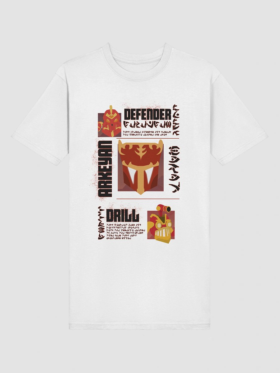 Red Arkus citizens T-shirt Front Design product image (17)