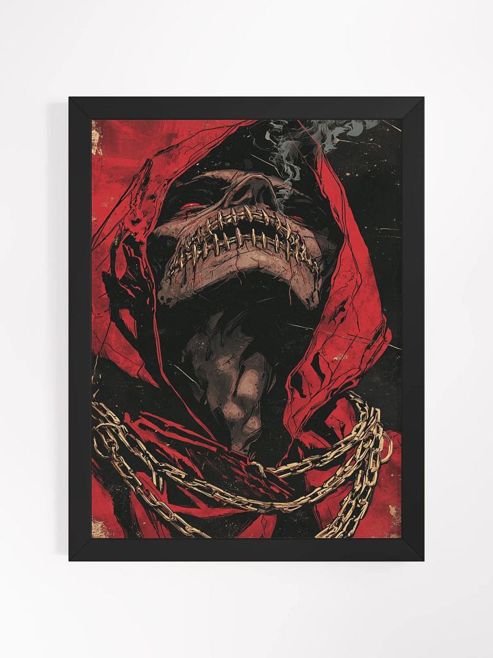 Skeletal Silence Framed Matte Poster product image (1)
