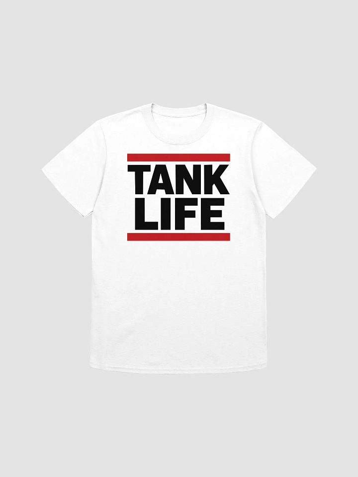 TANK LIFE Bold Tee with Black Lettering product image (13)