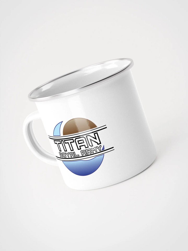 White Mug Dark Logo Left product image (2)
