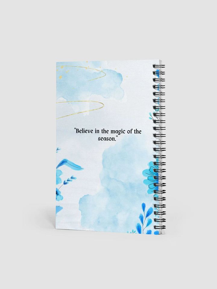 Floral Watercolor Daily Journal Spiral Notebook product image (2)