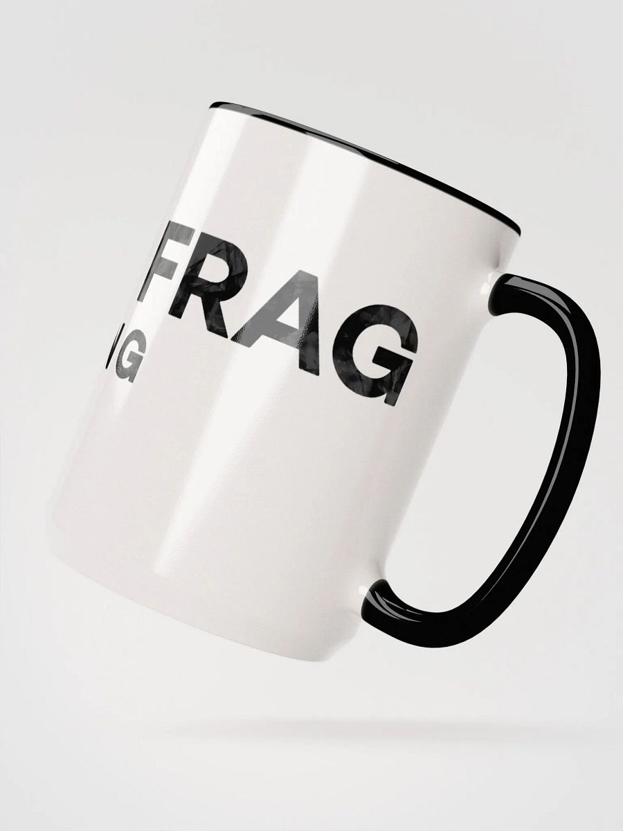 TopFrag™ Black Ceramic Mug with Color Inside product image (5)