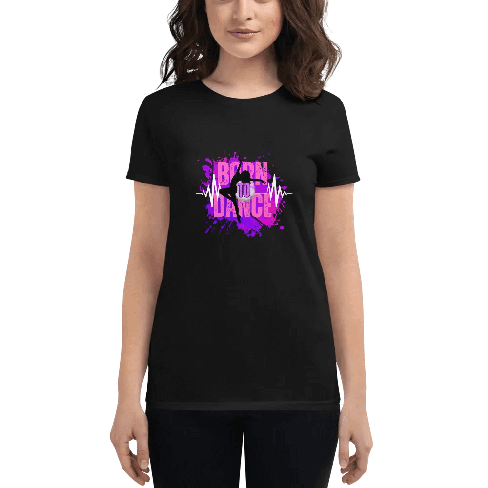 Born to Dance Her Silhouette Anthem Tee product image (1)