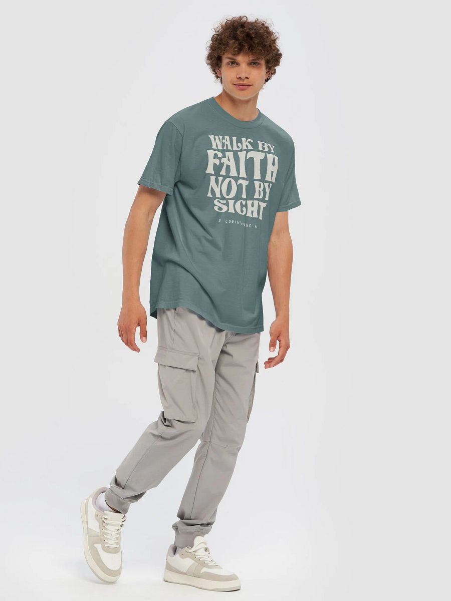 2 Corinthians 5:7 Walk by Faith - Christian Quote product image (7)