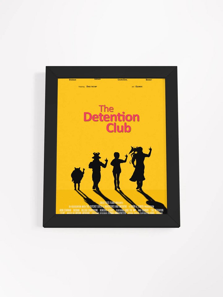 Detention Club: Framed Matte Poster product image (6)