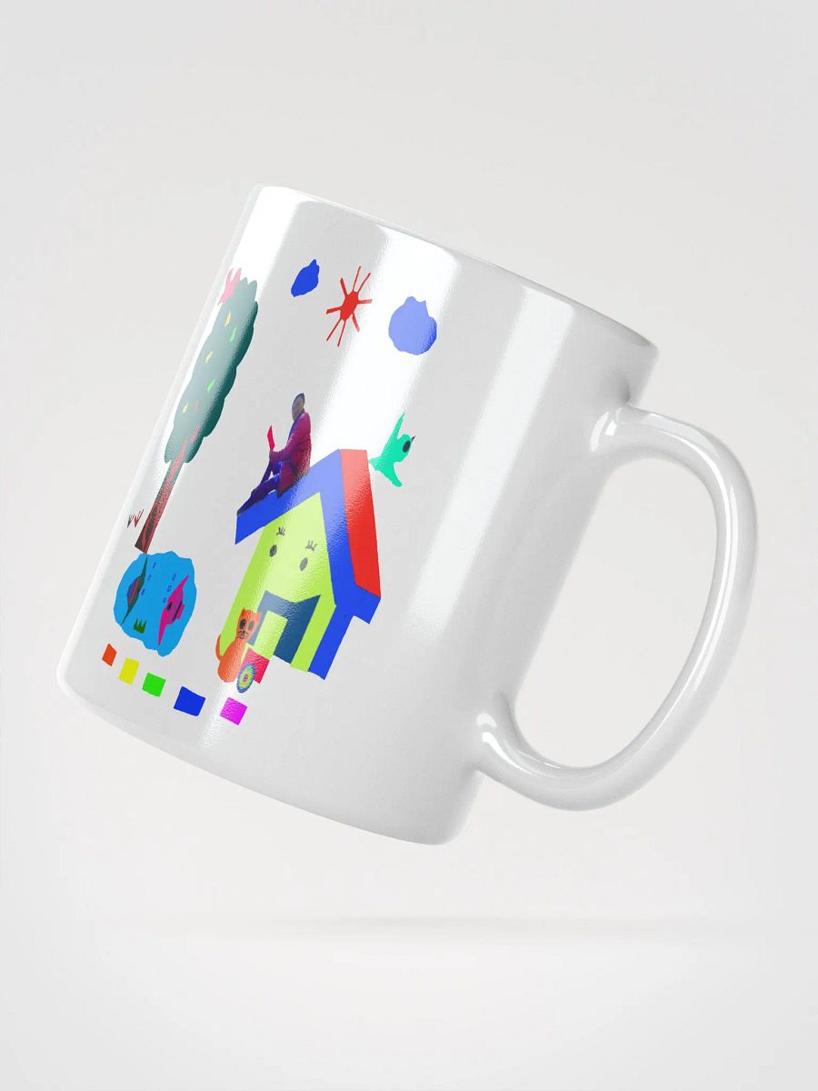 White Glossy Mug : childhood product image (9)