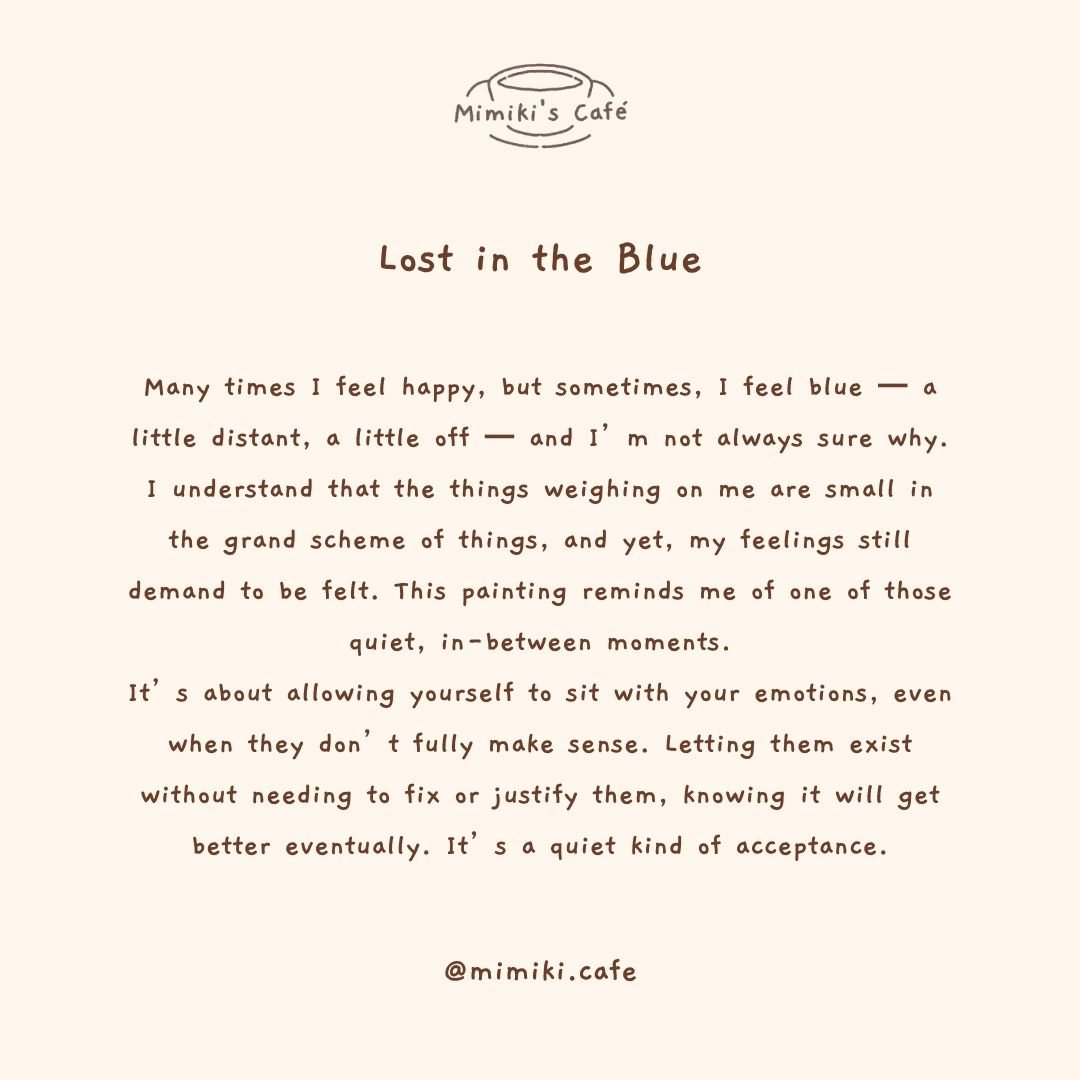 Lost in the Blue - Art Print product image (2)
