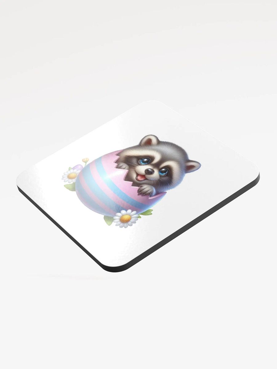 Raccoon Easter Egg - Coaster product image (3)