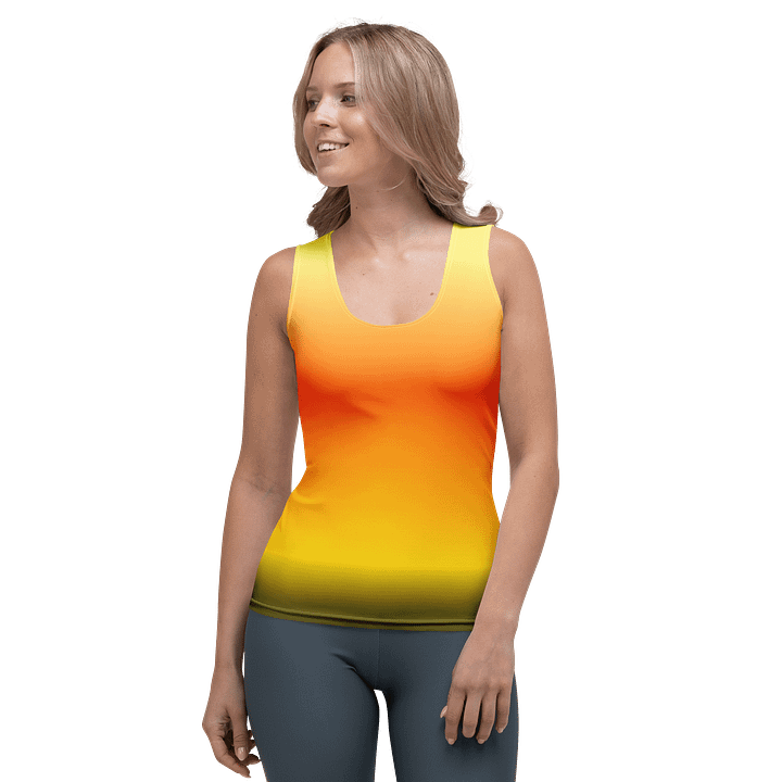 Sunset Glow All-Over Print Tank Top product image (1)