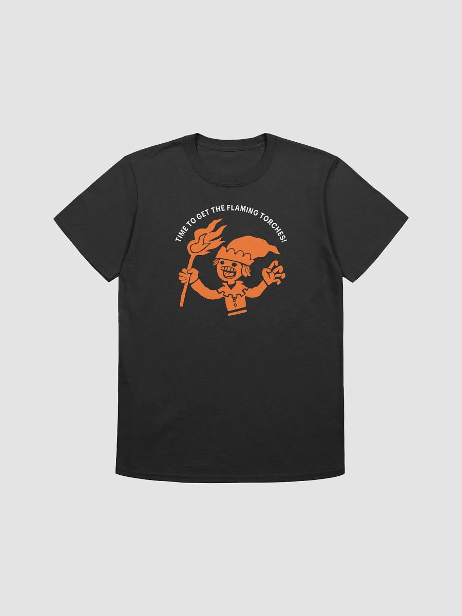 Funny medieval torch wielding peasant Tee product image (10)
