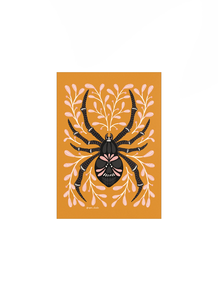 Halloween Spidey Skull Matte Poster product image (1)