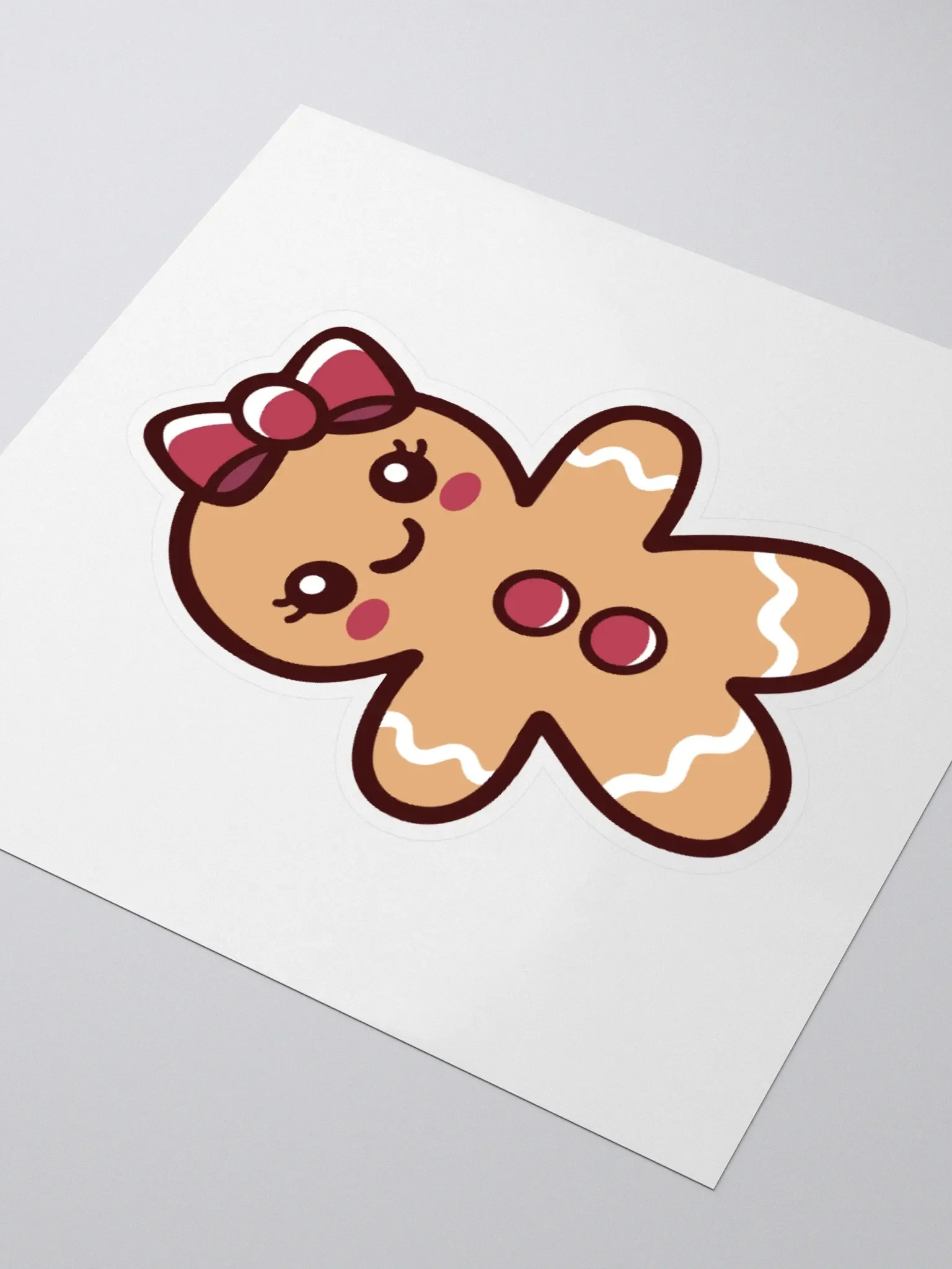 Gingerbread Girl Sticker product image (3)