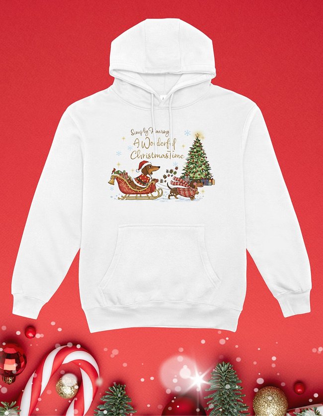 Doxie Christmas Hoodies