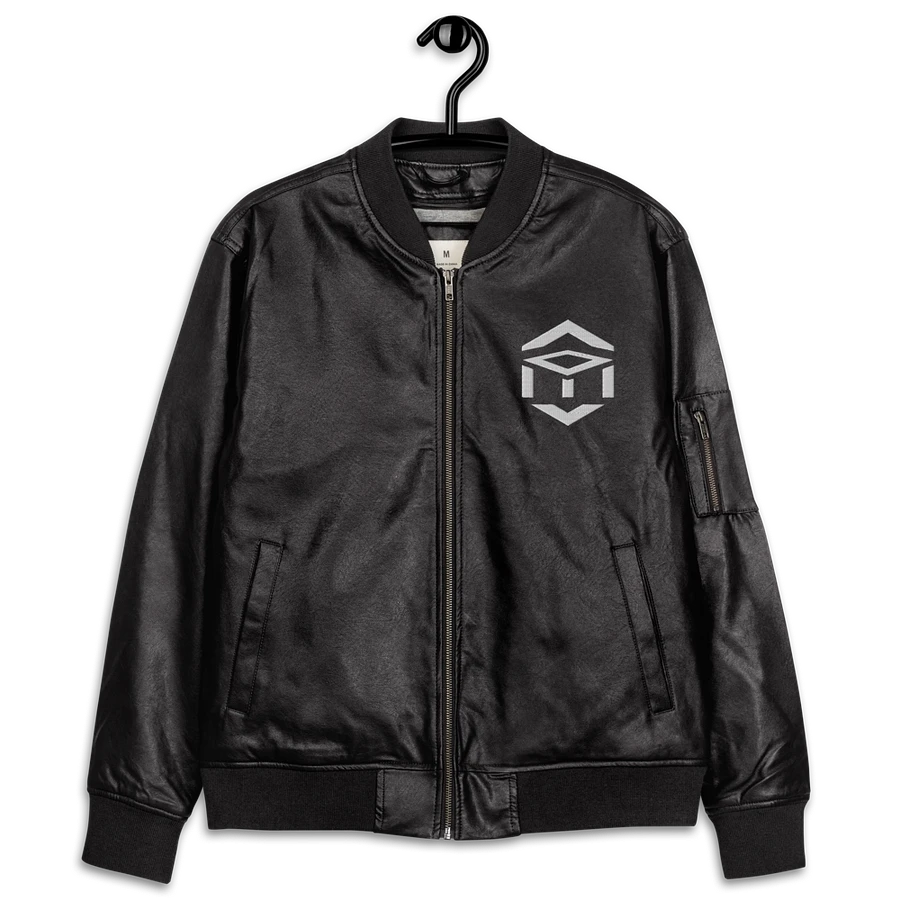TET Leather Bomber Jacket product image (11)