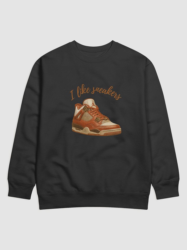 Stylish Script Sneaker Cotton Sweatshirt product image (2)