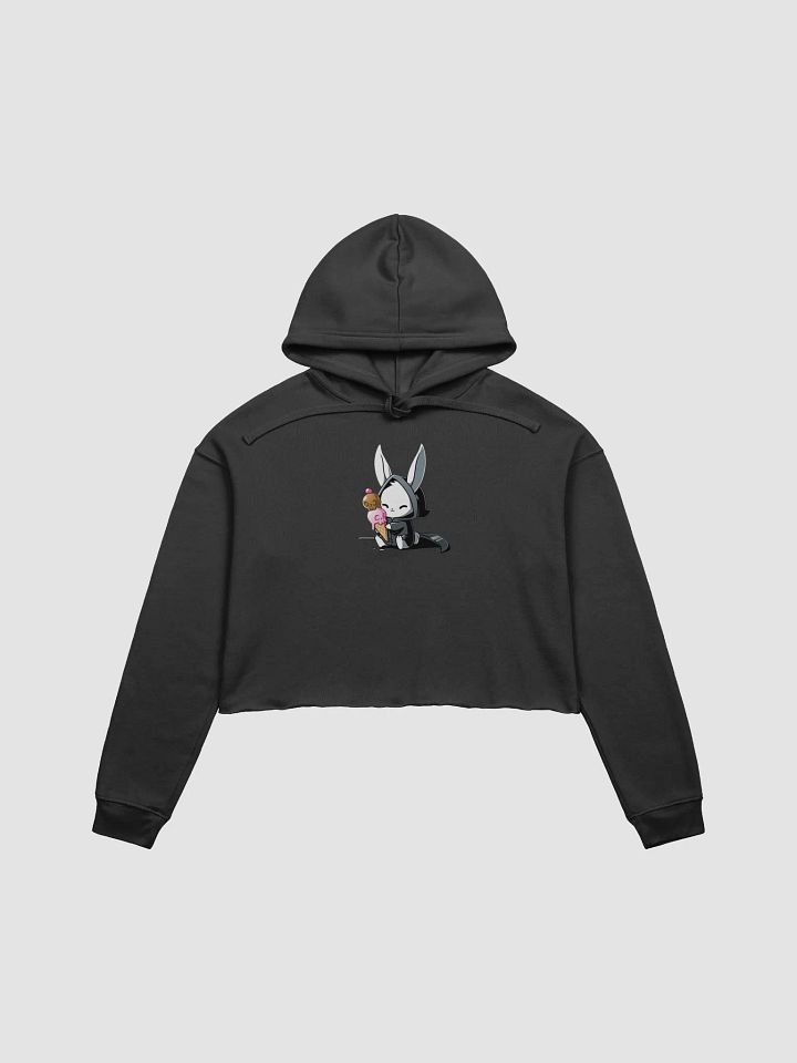 Skull Scoops Ice Cream Bunny Crop Hoodie product image (2)