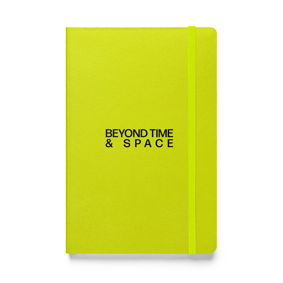 Beyond Time & Space Yellow Notebook product image (1)