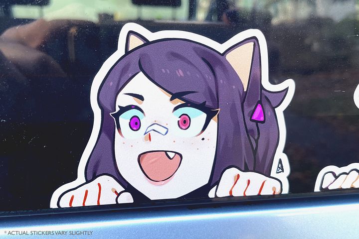 Peeker Stickers (Set of 3 + Bonus) product image (2)