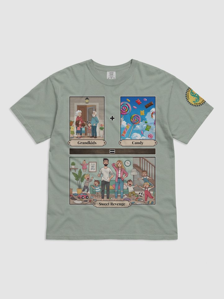 Grandkids + Candy = Sweet Revenge (Both) Comfort Colors Garment-Dyed Heavyweight T-Shirt Colors (4) product image (11)