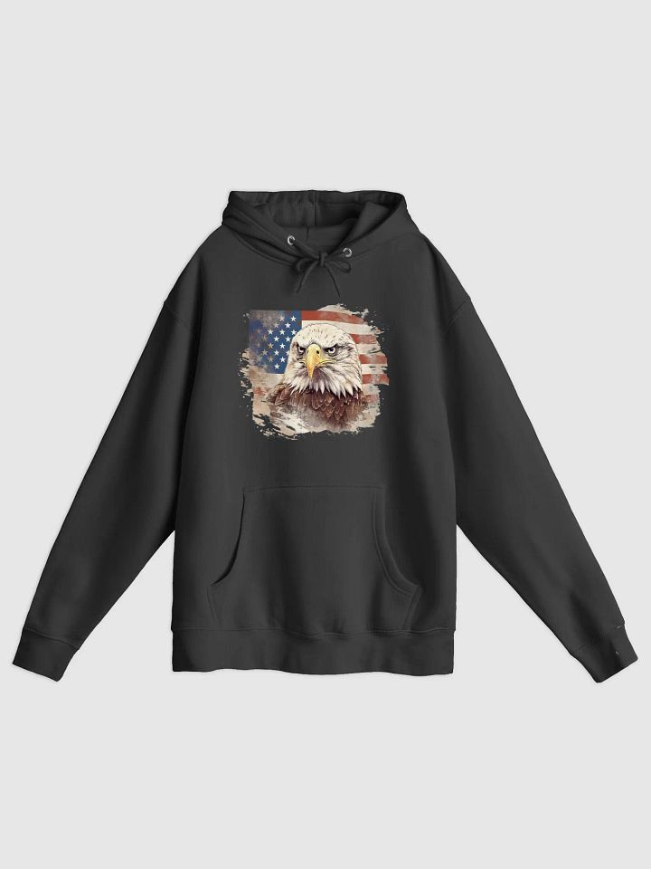 Usa Flag with american eagle - 4yh of July hoodie product image (1)