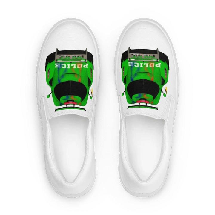 Reversed Race Car Women's Slip-Ons product image (1)
