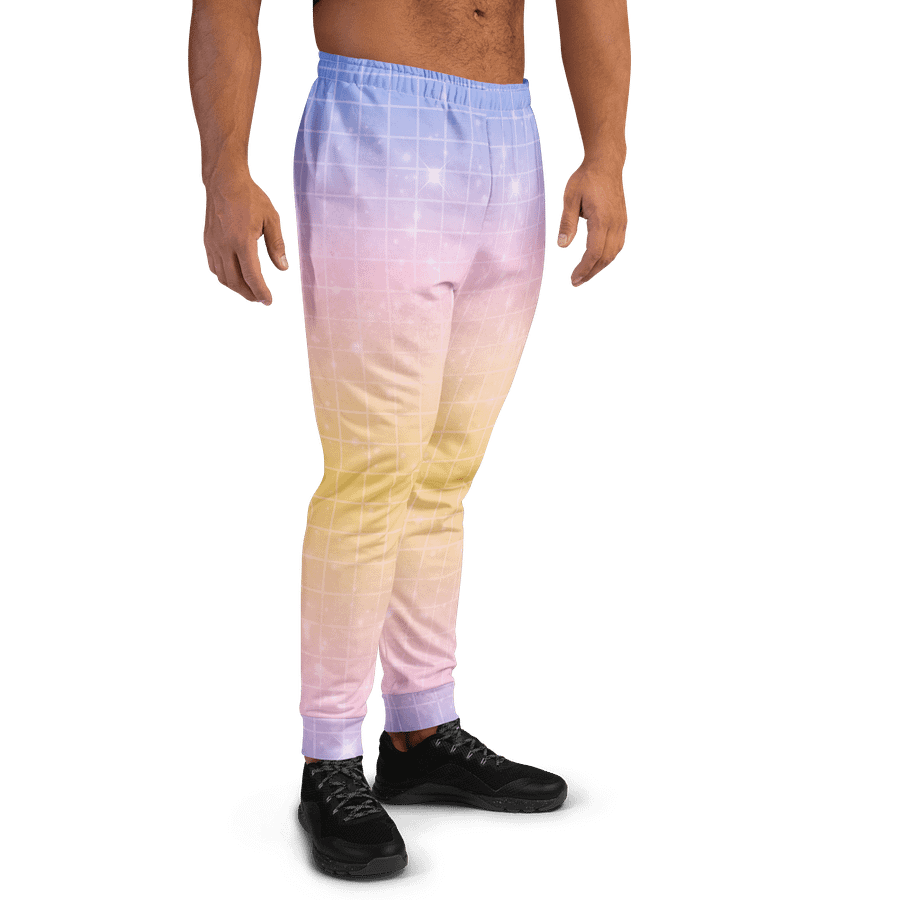 ImaginaryStory Grid Gradient Cozy Joggers product image (4)