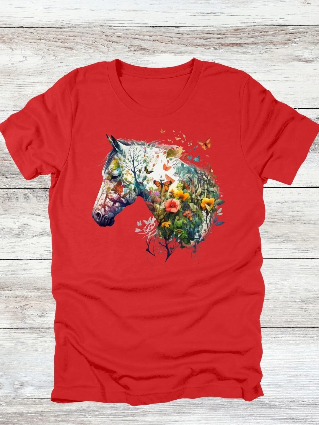 Floral Horse T-Shirt product image (18)