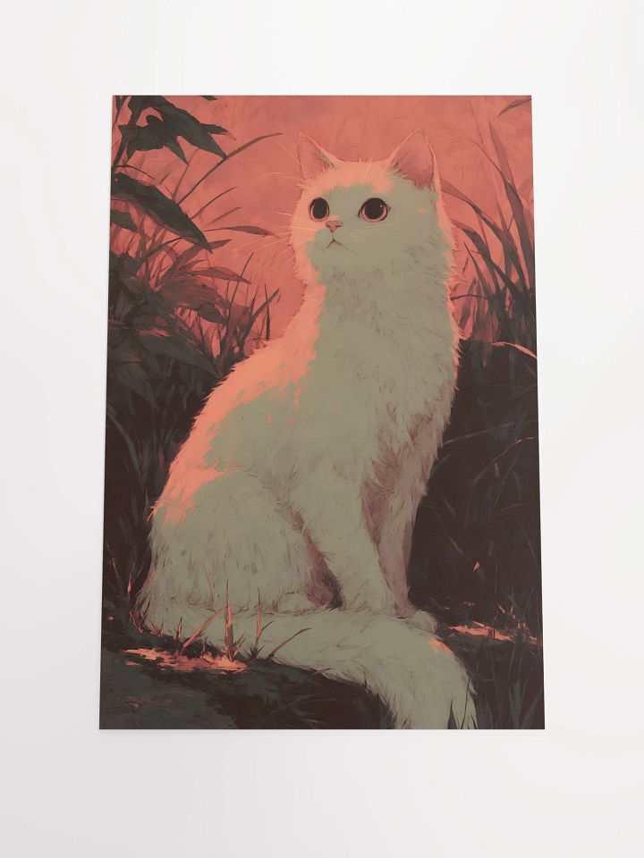 Serenity Cat Matte Poster product image (1)