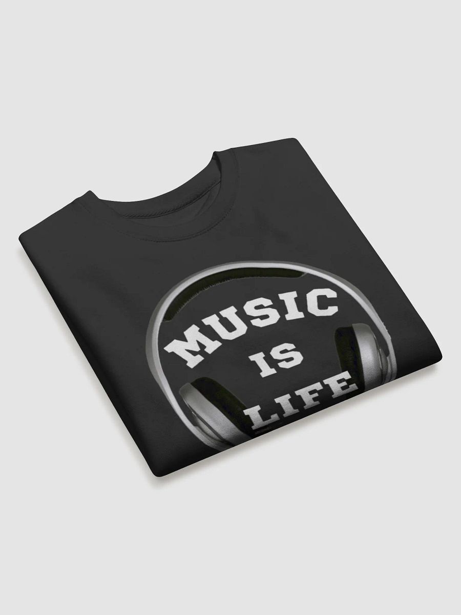 MUSIC IS LIFE CREW NECK product image (3)